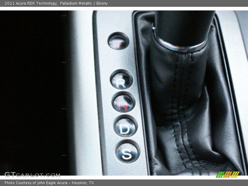 Palladium Metallic / Ebony 2011 Acura RDX Technology