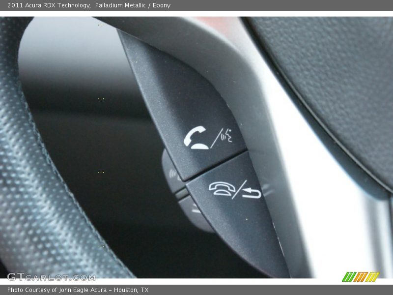 Palladium Metallic / Ebony 2011 Acura RDX Technology
