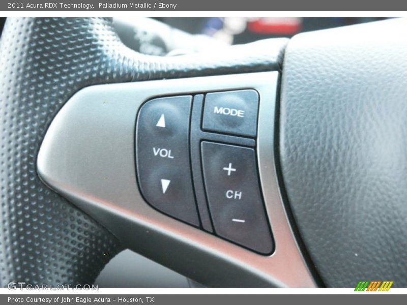 Palladium Metallic / Ebony 2011 Acura RDX Technology