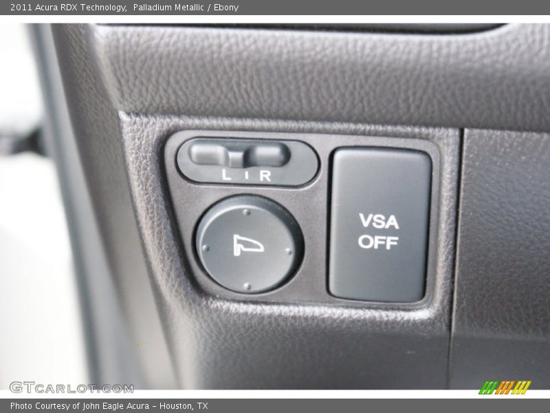 Palladium Metallic / Ebony 2011 Acura RDX Technology
