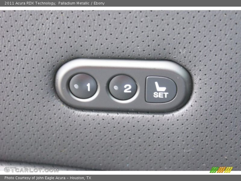 Palladium Metallic / Ebony 2011 Acura RDX Technology