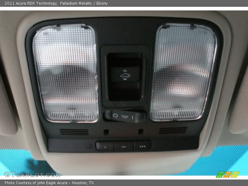 Palladium Metallic / Ebony 2011 Acura RDX Technology