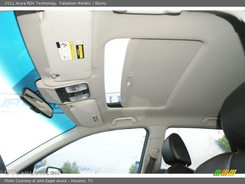 Palladium Metallic / Ebony 2011 Acura RDX Technology