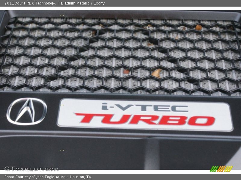 Palladium Metallic / Ebony 2011 Acura RDX Technology