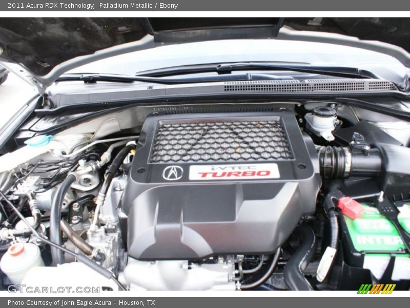 Palladium Metallic / Ebony 2011 Acura RDX Technology