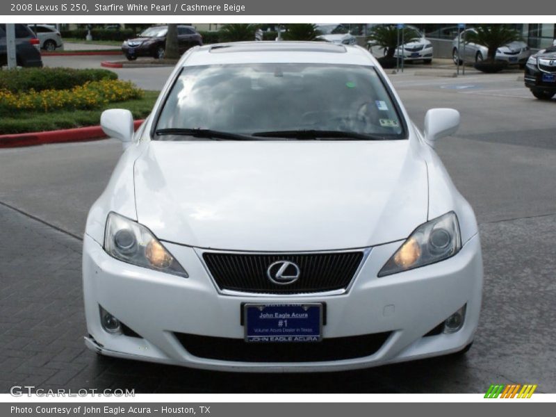 Starfire White Pearl / Cashmere Beige 2008 Lexus IS 250