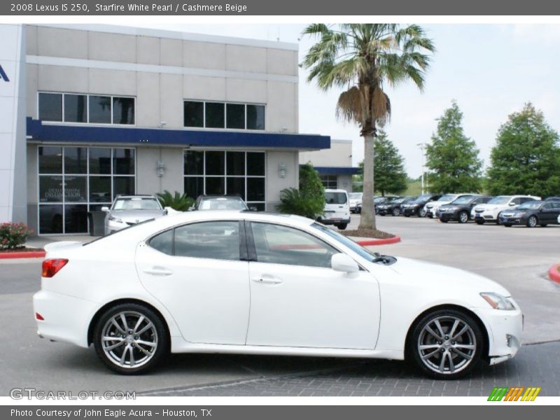 Starfire White Pearl / Cashmere Beige 2008 Lexus IS 250