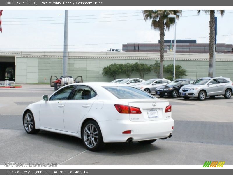 Starfire White Pearl / Cashmere Beige 2008 Lexus IS 250