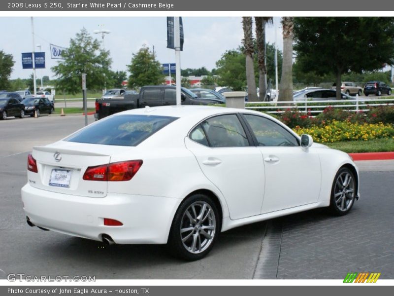 Starfire White Pearl / Cashmere Beige 2008 Lexus IS 250