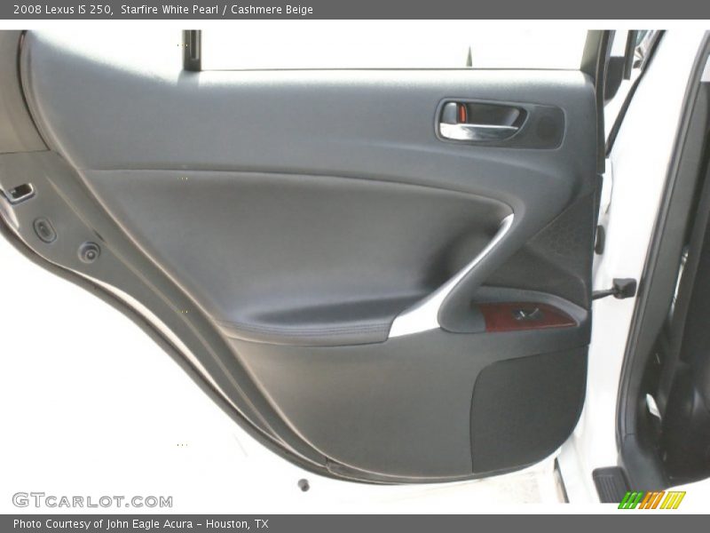Starfire White Pearl / Cashmere Beige 2008 Lexus IS 250