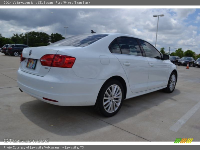 Pure White / Titan Black 2014 Volkswagen Jetta SEL Sedan