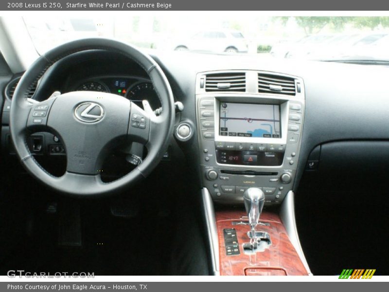 Starfire White Pearl / Cashmere Beige 2008 Lexus IS 250