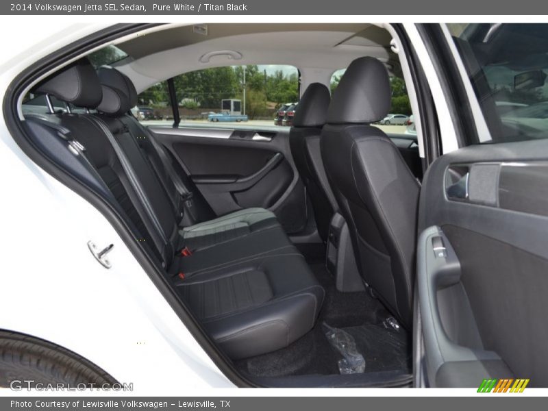 Pure White / Titan Black 2014 Volkswagen Jetta SEL Sedan