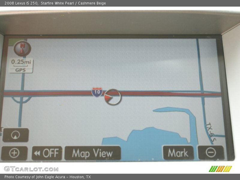 Starfire White Pearl / Cashmere Beige 2008 Lexus IS 250