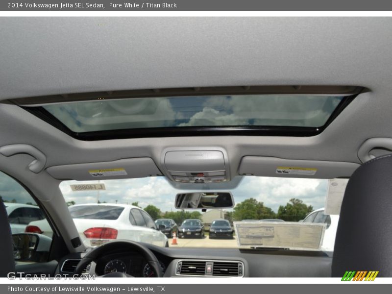 Pure White / Titan Black 2014 Volkswagen Jetta SEL Sedan