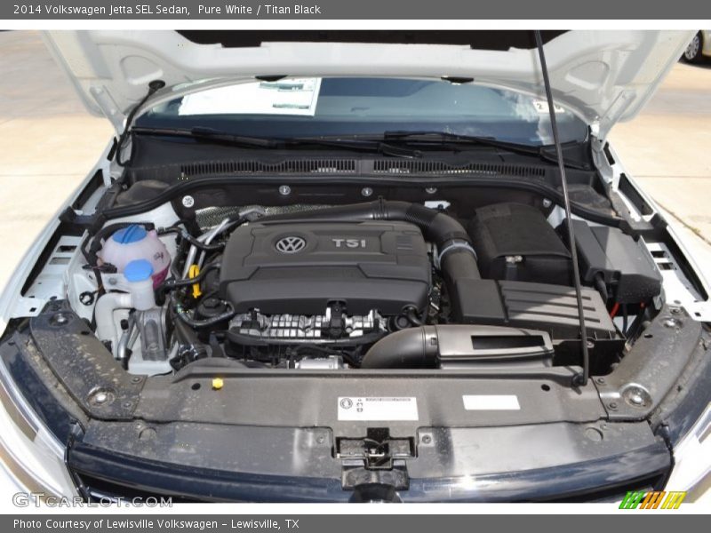 Pure White / Titan Black 2014 Volkswagen Jetta SEL Sedan