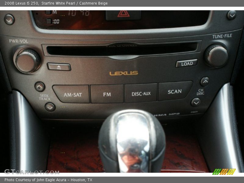 Starfire White Pearl / Cashmere Beige 2008 Lexus IS 250