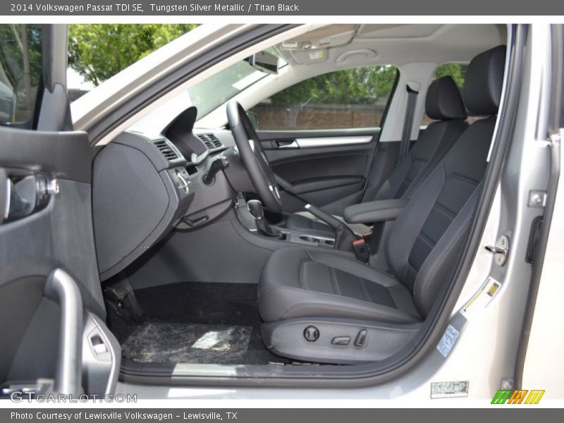 Tungsten Silver Metallic / Titan Black 2014 Volkswagen Passat TDI SE