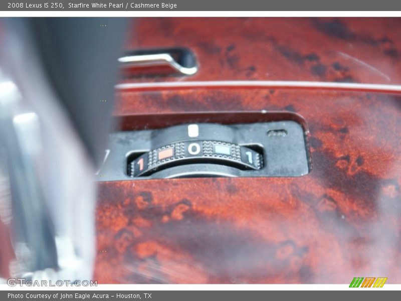 Starfire White Pearl / Cashmere Beige 2008 Lexus IS 250