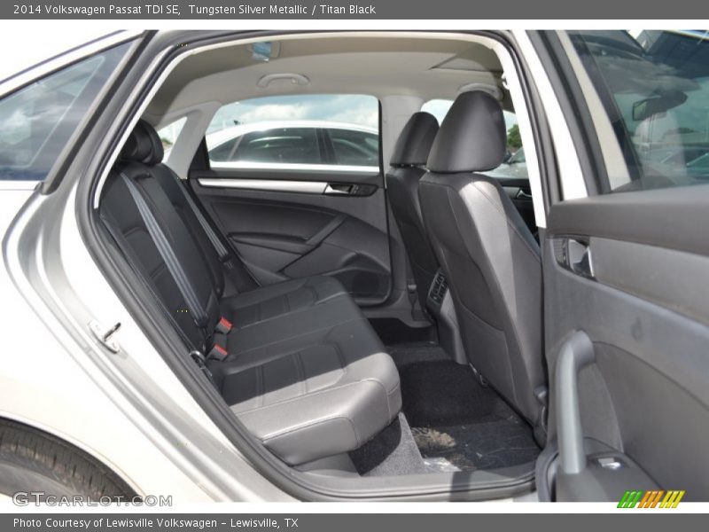 Tungsten Silver Metallic / Titan Black 2014 Volkswagen Passat TDI SE