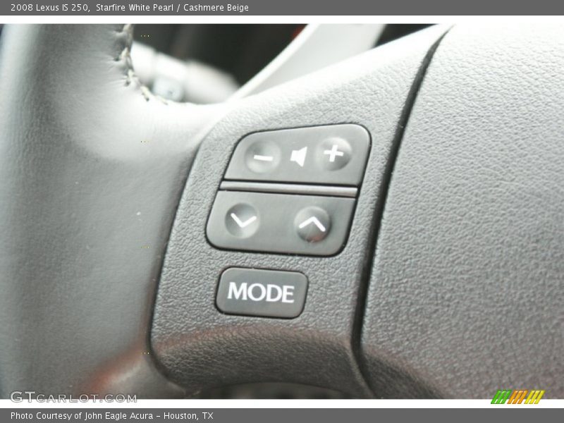 Starfire White Pearl / Cashmere Beige 2008 Lexus IS 250