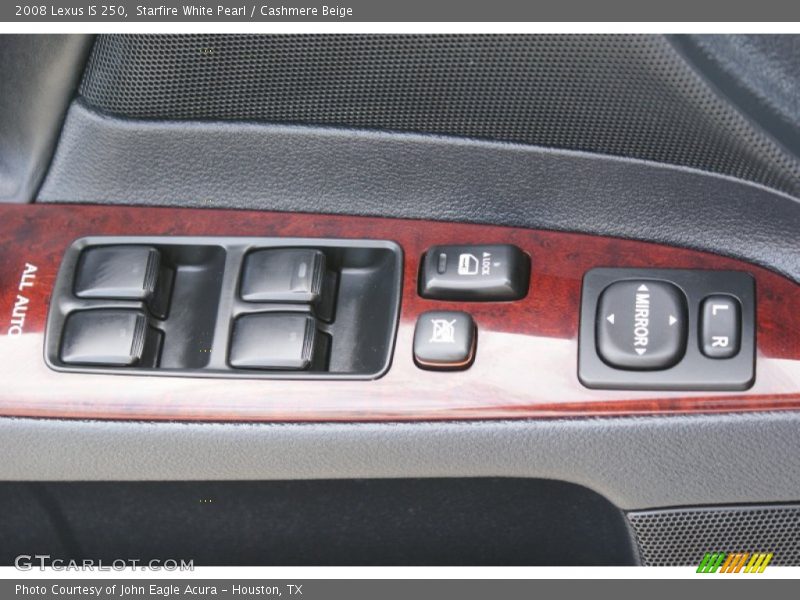 Starfire White Pearl / Cashmere Beige 2008 Lexus IS 250