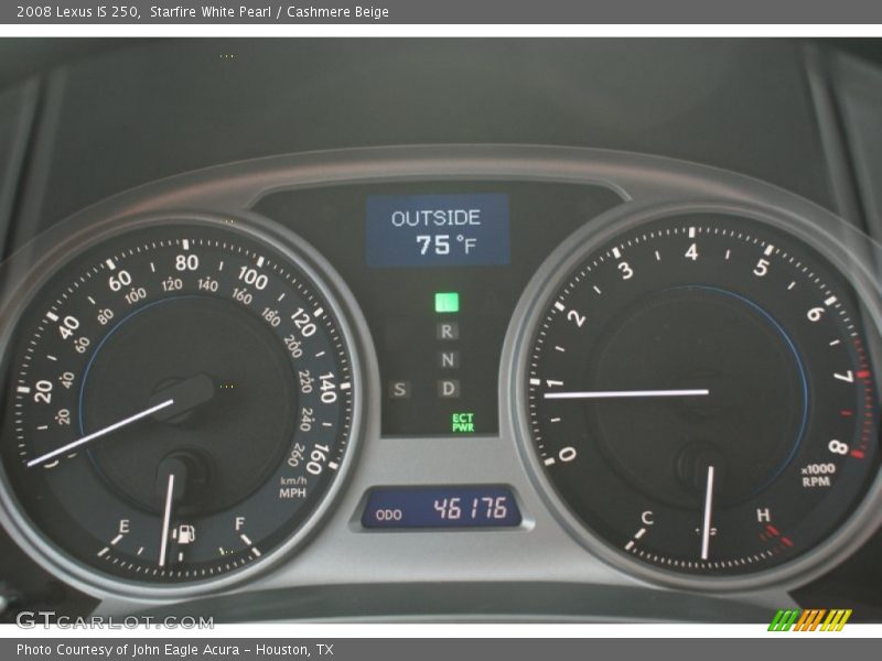 Starfire White Pearl / Cashmere Beige 2008 Lexus IS 250