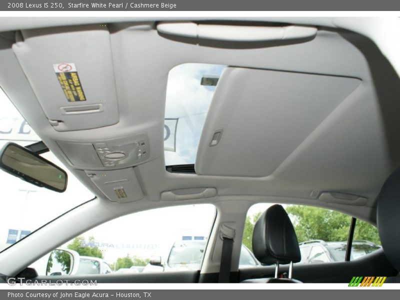 Starfire White Pearl / Cashmere Beige 2008 Lexus IS 250