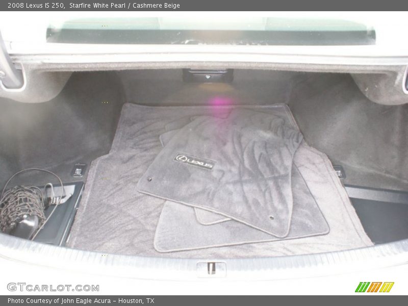 Starfire White Pearl / Cashmere Beige 2008 Lexus IS 250