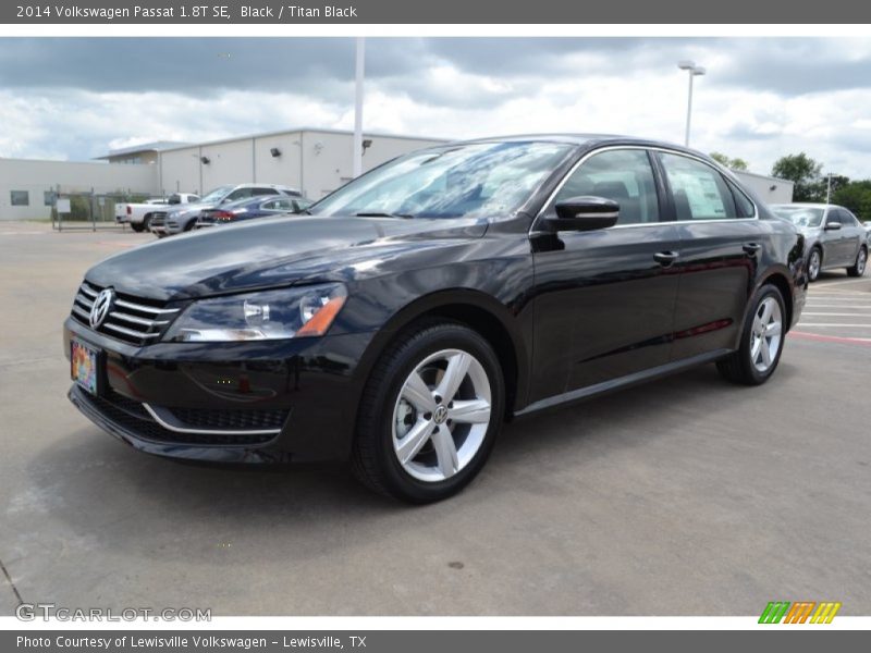 Black / Titan Black 2014 Volkswagen Passat 1.8T SE