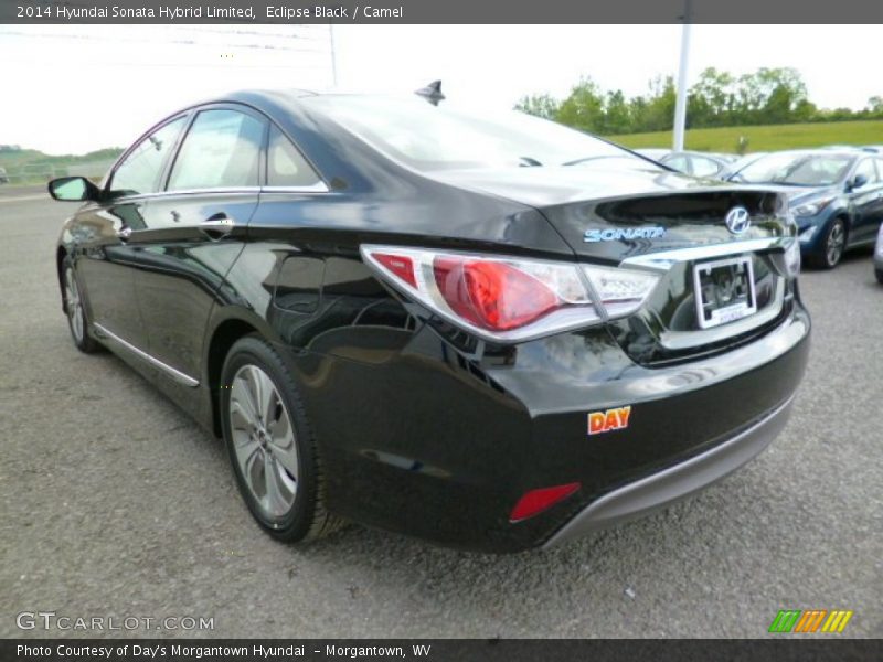 Eclipse Black / Camel 2014 Hyundai Sonata Hybrid Limited