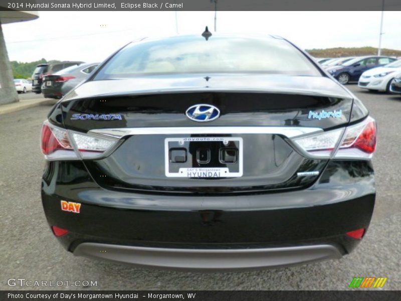 Eclipse Black / Camel 2014 Hyundai Sonata Hybrid Limited