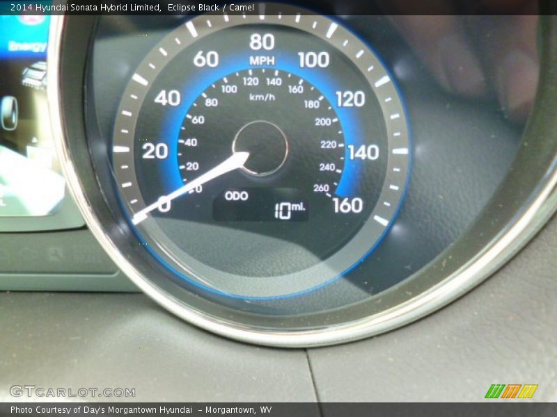 Eclipse Black / Camel 2014 Hyundai Sonata Hybrid Limited