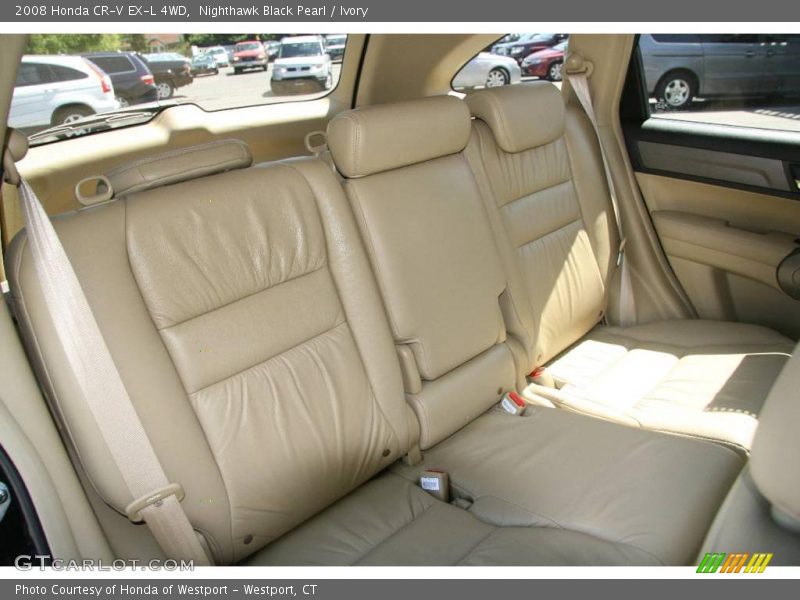 Nighthawk Black Pearl / Ivory 2008 Honda CR-V EX-L 4WD
