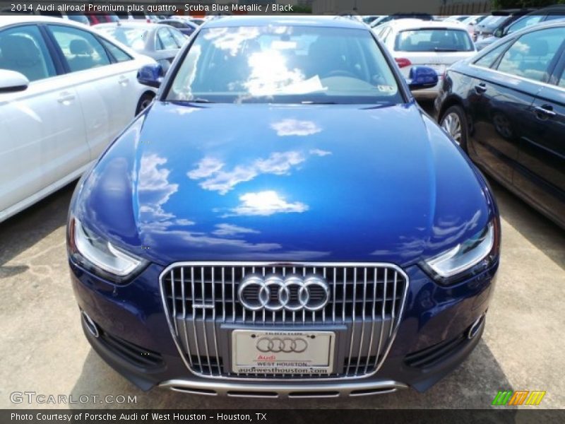 Scuba Blue Metallic / Black 2014 Audi allroad Premium plus quattro