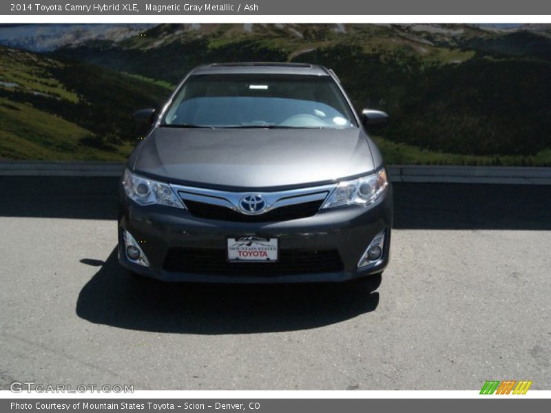 Magnetic Gray Metallic / Ash 2014 Toyota Camry Hybrid XLE