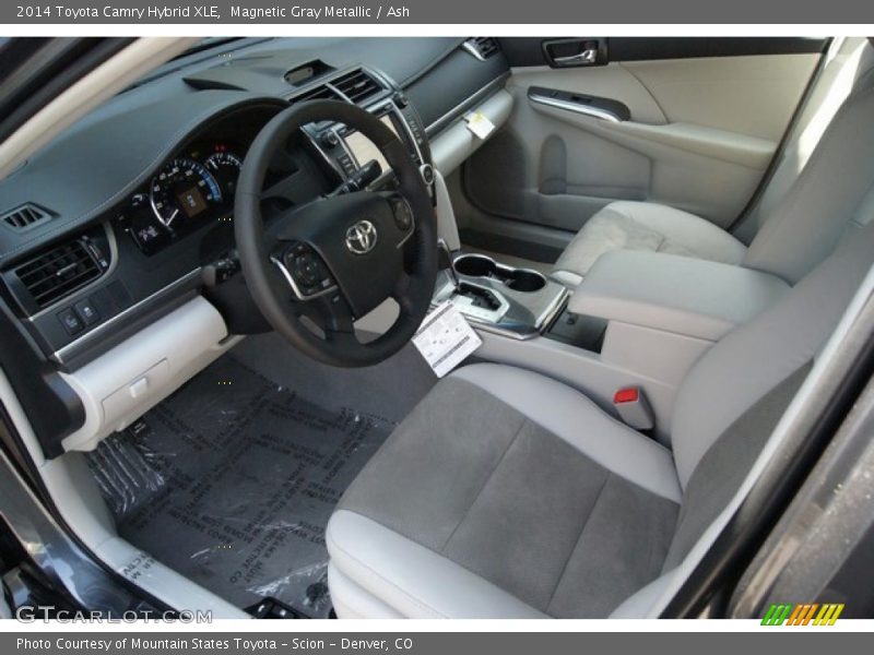 Magnetic Gray Metallic / Ash 2014 Toyota Camry Hybrid XLE