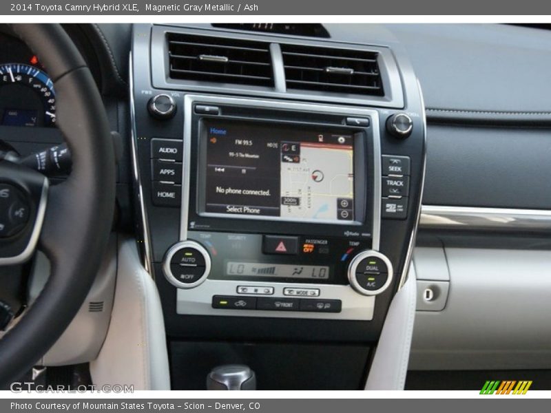 Magnetic Gray Metallic / Ash 2014 Toyota Camry Hybrid XLE