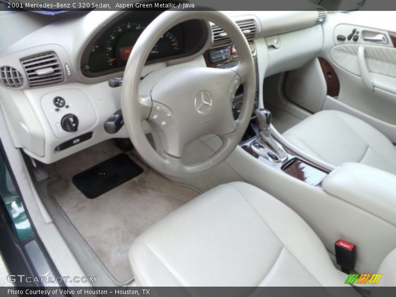  2001 C 320 Sedan Java Interior