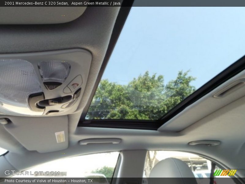 Sunroof of 2001 C 320 Sedan