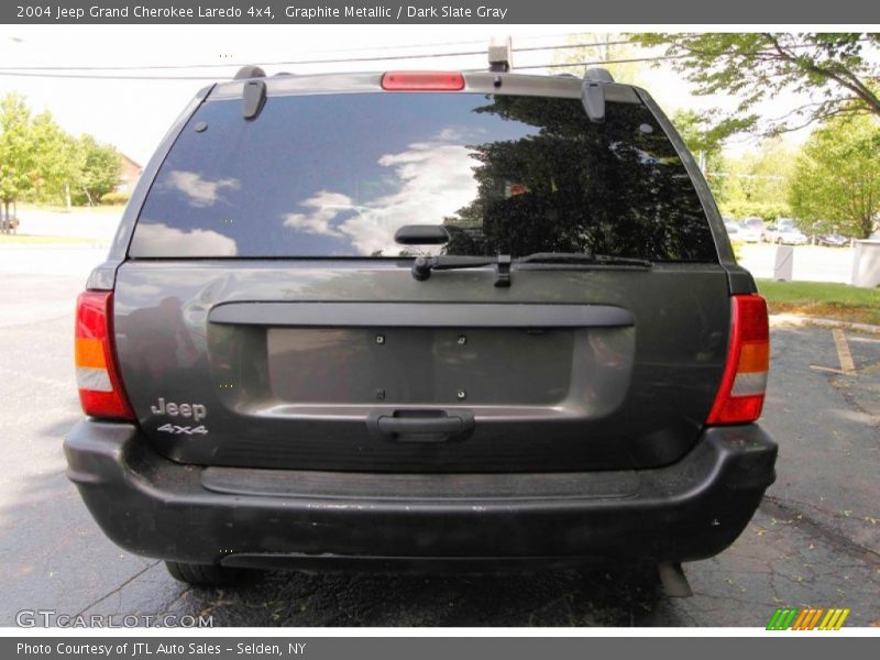 Graphite Metallic / Dark Slate Gray 2004 Jeep Grand Cherokee Laredo 4x4