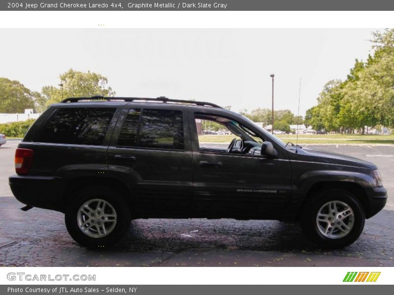Graphite Metallic / Dark Slate Gray 2004 Jeep Grand Cherokee Laredo 4x4