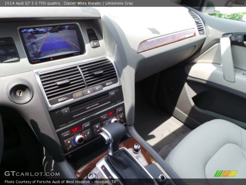 Glacier White Metallic / Limestone Gray 2014 Audi Q7 3.0 TFSI quattro
