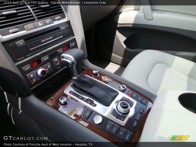 Glacier White Metallic / Limestone Gray 2014 Audi Q7 3.0 TFSI quattro