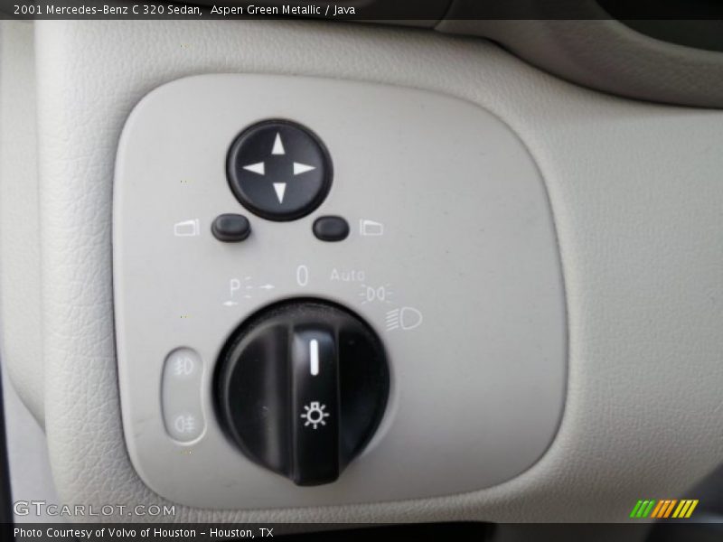 Controls of 2001 C 320 Sedan