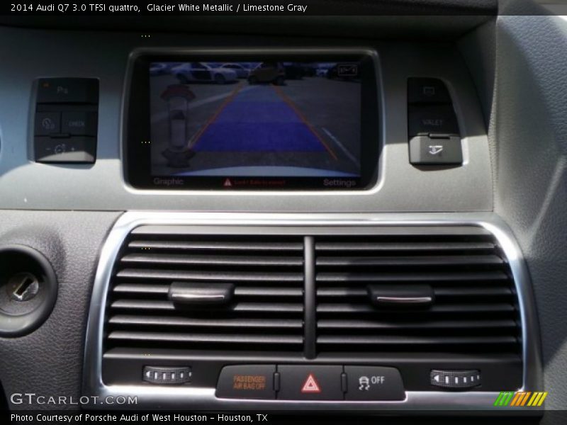 Glacier White Metallic / Limestone Gray 2014 Audi Q7 3.0 TFSI quattro