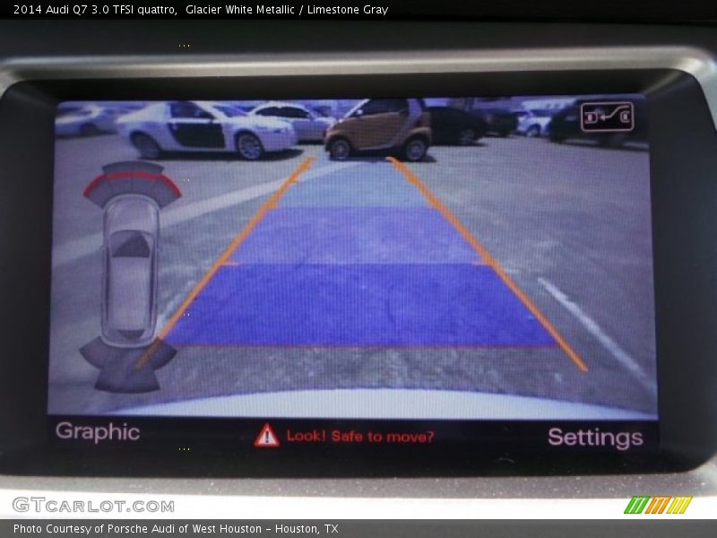 Glacier White Metallic / Limestone Gray 2014 Audi Q7 3.0 TFSI quattro