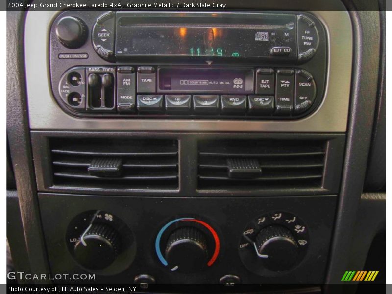 Graphite Metallic / Dark Slate Gray 2004 Jeep Grand Cherokee Laredo 4x4