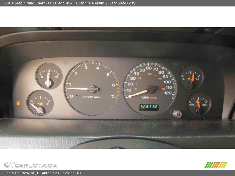 Graphite Metallic / Dark Slate Gray 2004 Jeep Grand Cherokee Laredo 4x4