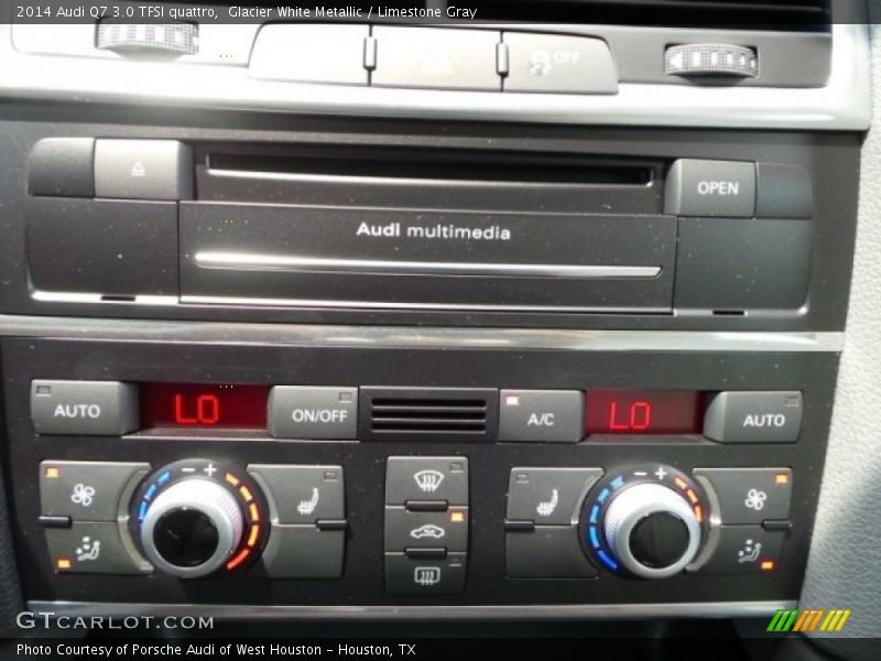 Glacier White Metallic / Limestone Gray 2014 Audi Q7 3.0 TFSI quattro